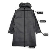 Mackintosh GRANISH RAINTEC ウールライナー付き 定価189200円 サイズ34 モッズコート 25AW ブラック レディース マッキントッシュ【中古】5-1210T♪