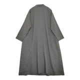 gungendo ウールモスリンワンピース紅楓 定価59400円 25501002 ワンピース 25AW チャコールグレー レディース 群言堂【中古】5-1210T♪