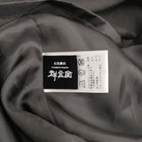 gungendo ウールモスリンワンピース紅楓 定価59400円 25501002 ワンピース 25AW チャコールグレー レディース 群言堂【中古】5-1210T♪