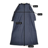 45R/45rpm 新品 ジャージフラノのドレス 定価74800円 ウール ワンピース 25AW ネイビー レディース フォーティーファイブアールピーエム【中古】5-1220T∞