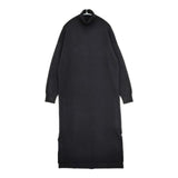 adam et Rope タートルネック ウール ワンピース ブラック レディース アダムエロペ【中古】6-0122T∞