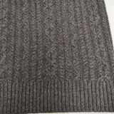 JOURNAL STANDARD ウォッシャブルウールケーブルネックウォーマー スヌード ネックウォーマー チャコールグレー レディース ジャーナルスタンダード【中古】5-1215T◎