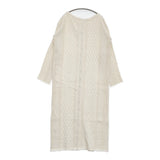 JUBILEE Back open cable dress 定価28080円 スナップボタン RJ19043040 ワンピース オフホワイト レディース ジュビリー【中古】6-0203M♪