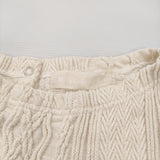 JUBILEE Back open cable dress 定価28080円 スナップボタン RJ19043040 ワンピース オフホワイト レディース ジュビリー【中古】6-0203M♪