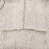 JUBILEE Back open cable dress 定価28080円 スナップボタン RJ19043040 ワンピース オフホワイト レディース ジュビリー【中古】6-0203M♪