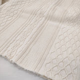 JUBILEE Back open cable dress 定価28080円 スナップボタン RJ19043040 ワンピース オフホワイト レディース ジュビリー【中古】6-0203M♪