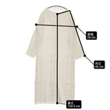 JUBILEE Back open cable dress 定価28080円 スナップボタン RJ19043040 ワンピース オフホワイト レディース ジュビリー【中古】6-0203M♪