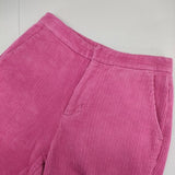 Doux. ドゥ コーデュロイフレアパンツ D-2330008 コットン パンツ ピンク レディース【中古】6-0122T∞
