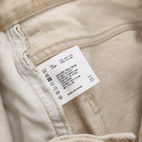 SERGE de bleu カラーデニム サイズ23 デニムパンツ ベージュ レディース サージ【中古】6-0203G♪