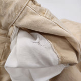 SERGE de bleu カラーデニム サイズ23 デニムパンツ ベージュ レディース サージ【中古】6-0203G♪