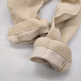 SERGE de bleu カラーデニム サイズ23 デニムパンツ ベージュ レディース サージ【中古】6-0203G♪