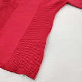 kese-moi モックネック サイズM ニット カットソー レッド レディース ケセモイ【中古】6-0203M♪
