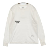 TANG TANG プリント サイズS 長袖Ｔシャツ カットソー ロンＴ ホワイト レディース タンタン【中古】6-0203M♪