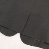 NO CONTROL AIR ライトクレープダブルクロス ノーカラージャケット NC901JK テーラードジャケット ブラック レディース ノーコントロールエアー【中古】6-0304M∞