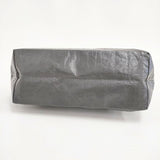 Herve Chapelier 2012PP フュズィ×ドラジェ マルシェバッグM トートバッグ グレー レディース エルベ・シャプリエ【中古】6-0312G∞