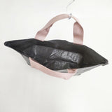 Herve Chapelier 2012PP フュズィ×ドラジェ マルシェバッグM トートバッグ グレー レディース エルベ・シャプリエ【中古】6-0312G∞