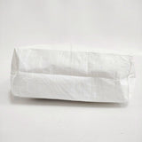 Herve Chapelier 2012PP ブラン×マンダリン マルシェバッグM トートバッグ ホワイト オレンジ レディース エルベ・シャプリエ【中古】6-0312G∞