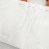 Herve Chapelier 2012PP ブラン×マンダリン マルシェバッグM トートバッグ ホワイト オレンジ レディース エルベ・シャプリエ【中古】6-0312G∞