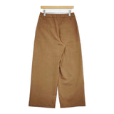Uhr Open back Vest Slit Pants オープンバックベスト スリットパンツ サイズ38 セットアップ 20SS ブラウン レディース ウーア【中古】6-0309M♪
