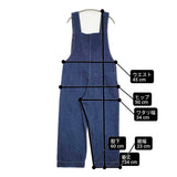 LUV OUR DAYS オーバーオール デニム サロペット ブルー レディース ラブアワーデイズ【中古】6-0203G♪