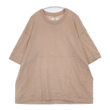 unfil コットンネップ ONSP-UW150 日本製 サイズ1 半袖Ｔシャツ カットソー ピンクベージュ レディース アンフィル【中古】6-0421S△