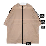 unfil コットンネップ ONSP-UW150 日本製 サイズ1 半袖Ｔシャツ カットソー ピンクベージュ レディース アンフィル【中古】6-0421S△