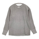 HYKE ワッフル サーマル サイズ1 長袖Ｔシャツ カットソー ロンＴ グレー レディース ハイク【中古】6-0203M♪