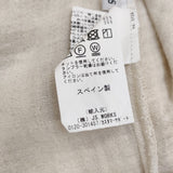 MAU LOA マウロア リネンコットン ガーゼ スペイン製 Sサイズ 18040410009610 ワンピース ベージュ レディース【中古】6-0322M◎