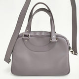 Jacques le corre LISBON MINI 2WAY ショルダー ハンドバッグ パープル レディース ジャック・ル・コール【中古】5-1210G♪