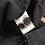 MARGARET HOWELL COTTON OXFORD SKIRT サイズ2 定価30800円 578-8132009 タック フレア スカート ネイビー レディース マーガレットハウエル【中古】6-0203G♪