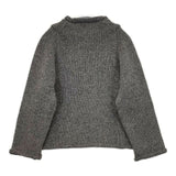 Lin francais d'antan Mullan マラン ウール セーター ニット グレー レディース ランフランセダンタン【中古】6-0122T∞