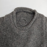 Lin francais d'antan Mullan マラン ウール セーター ニット グレー レディース ランフランセダンタン【中古】6-0122T∞