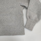 PHEENY Athletic Fleece Long Sleeve 定価26400円 裏起毛 トレーナー スウェット 23AW グレー レディース フィーニー【中古】6-0122T∞