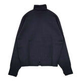 ROKU 6 BEAUTY&YOUTH ウール コットン COTTON WOOL TURTLE NECK KNIT セーター ニット ネイビー レディース ロクビューティアンドユース【中古】6-0122T∞