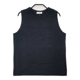 BEAUTY&YOUTH UNITED ARROWS ノースリーブ コットン 日本製 Ｔシャツ カットソー ブラック レディース ビューティアンドユース【中古】6-0421S△