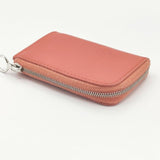 Aeta COIN CASE 小銭入れ レザー L字ジップ コインケース オレンジ レディース アエタ【中古】6-0212G∞