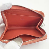 Aeta COIN CASE 小銭入れ レザー L字ジップ コインケース オレンジ レディース アエタ【中古】6-0212G∞
