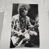 Amplifier アンプリファイア 村越・HARRY・弘明 STREET SLIDERS フォトプリント 半袖Ｔシャツ カットソー ホワイト レディース【中古】6-0608S∞