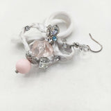 incantesimo インカンテシモ 三つ編み 片耳用 H.P.FRANCE購入 ピアス ホワイト シルバー レディース【中古】6-0212G∞