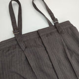 Spick and Span ストライプベアオールインワン 定価19800円 サロペット 23AW ブラウン レディース スピックアンドスパン【中古】6-0125T∞