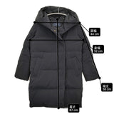 FRAMeWORK レイヤードデザイン サイズ36 2way ダウンコート ブラック レディース フレームワーク【中古】5-1226A♪