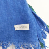 KINOTTO 無地 ストール ブルー レディース キノット【中古】6-0306G◎