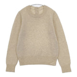 MARGARET HOWELL 578-7163006 カシミヤ ウール TWISTED CASHMERE WOOL KNIT セーター ニット ベージュ レディース マーガレットハウエル【中古】6-0125T∞