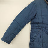 45R/45rpm インディゴコットンキルティングの908ライナーブルゾン 定価68200円 ネイビー レディース フォーティーファイブアールピーエム【中古】5-1226T♪