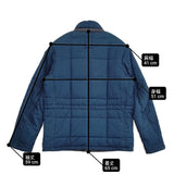 45R/45rpm インディゴコットンキルティングの908ライナーブルゾン 定価68200円 ネイビー レディース フォーティーファイブアールピーエム【中古】5-1226T♪