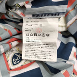 COMME des GARCONS COMME des GARCONS カーディガンドッキングワンピース RT-0024 AD2017 ネイビー ライトブルー レディース コムデギャルソン/コムコム【中古】5-1219T♪