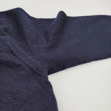 COMME des GARCONS COMME des GARCONS カーディガンドッキングワンピース RT-0024 AD2017 ネイビー ライトブルー レディース コムデギャルソン/コムコム【中古】5-1219T♪