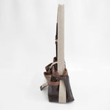 ebagos ポニーレザー 革 ショルダーバッグ ブラウン レディース エバゴス【中古】6-0127G◎