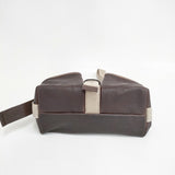 ebagos ポニーレザー 革 ショルダーバッグ ブラウン レディース エバゴス【中古】6-0127G◎