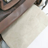 ebagos ポニーレザー 革 ショルダーバッグ ブラウン レディース エバゴス【中古】6-0127G◎